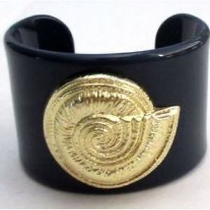 🆕 Mud Pie Nautilus Cuff Bangle Bracelet